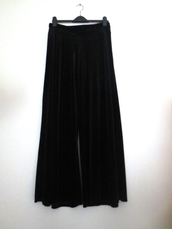 Vintage Forever 21 Wide Leg Velvet Pants - Picture 2 of 5